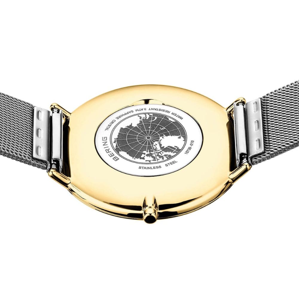 Bering Classic Silver Dial Women's Watch with Milanese Strap 15739-010 - Elegant Timepiece for Office, Party & Everyday Wear