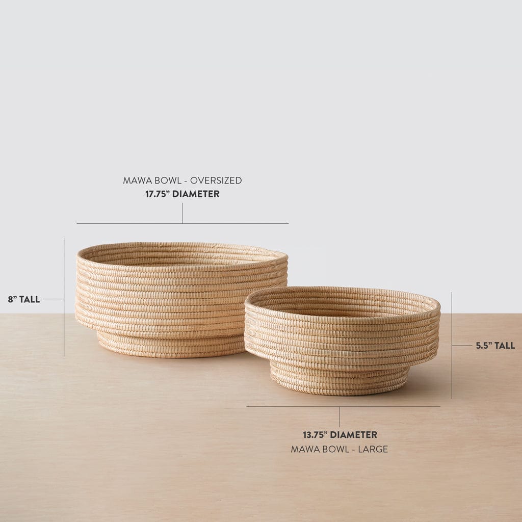 Premium MAWA Bowl - Handcrafted Ceramic Serving Bowl for Salads, Soups & Snacks - Perfect for Dining, Entertaining & Home Decor