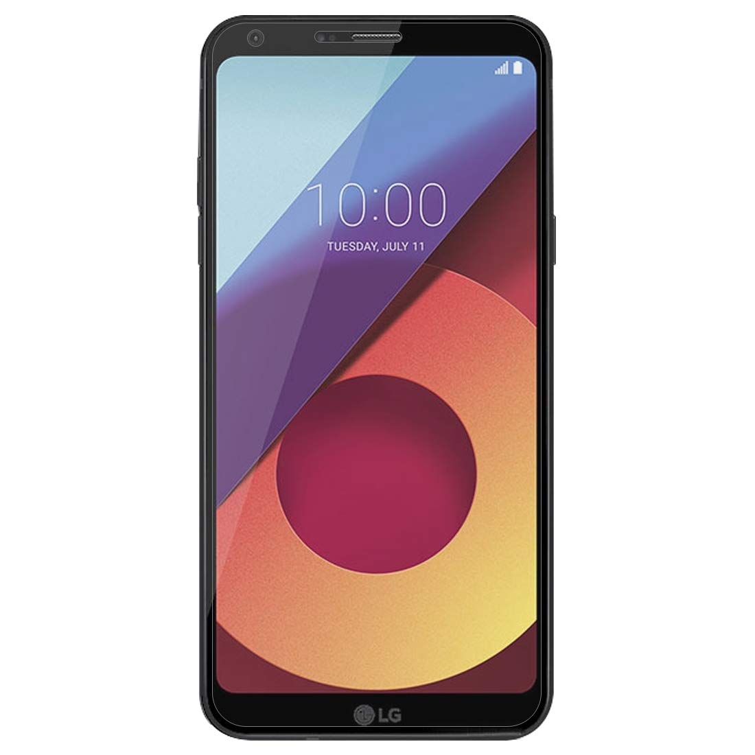 100 PCS LG Q6+ Tempered Glass Screen Protector - 0.26mm Ultra Thin, 9H Hardness, 2.5D Curved Edge - Perfect for Daily Protection Against Scratches and Drops