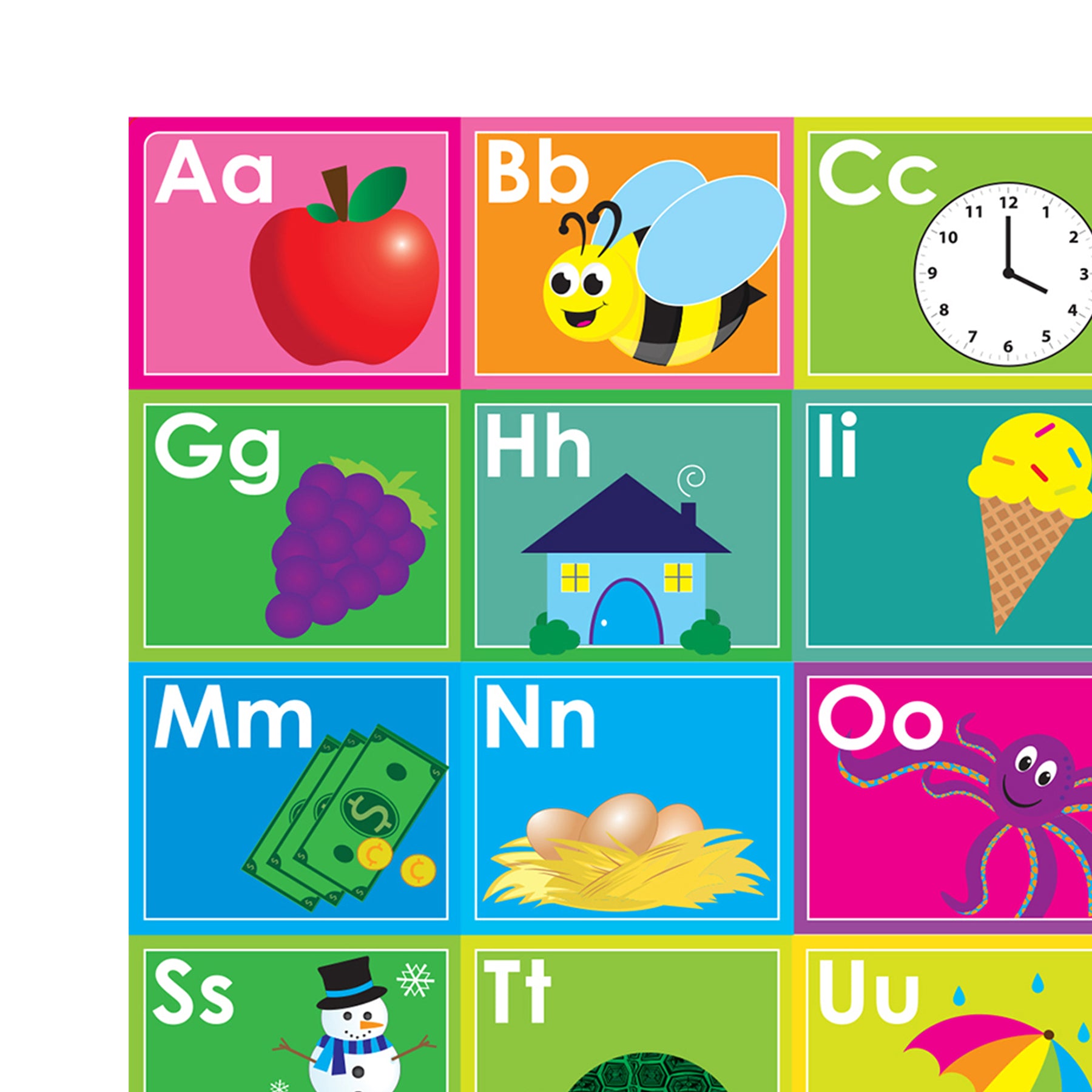 Smart Poly ABC's Learning Placemat for Kids - 13