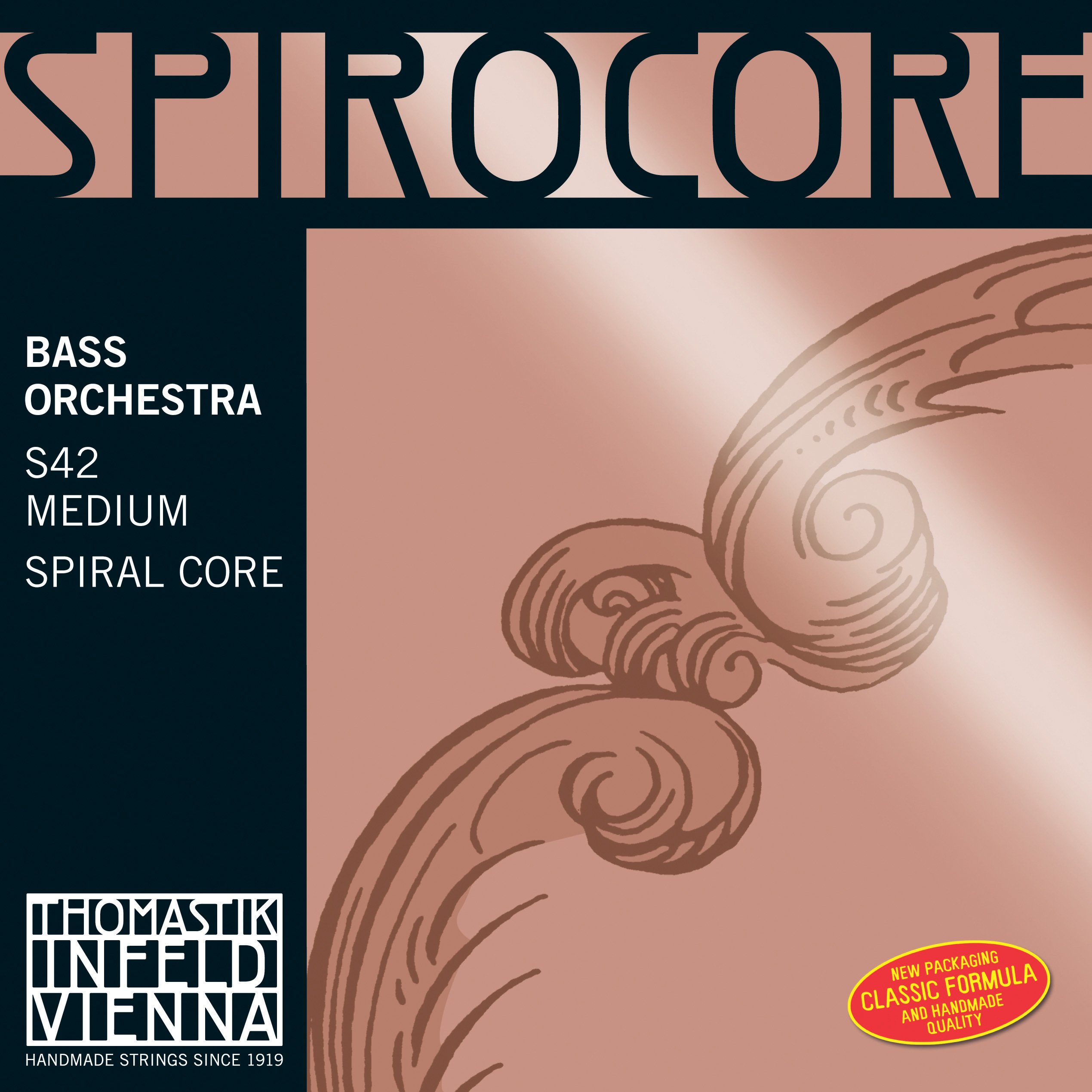 Thomastik-Infeld S433/4 Professional Double Bass Strings - Premium Orchestral Quality for Jazz & Classical Musicians - Perfect for Performances & Studio Recordings