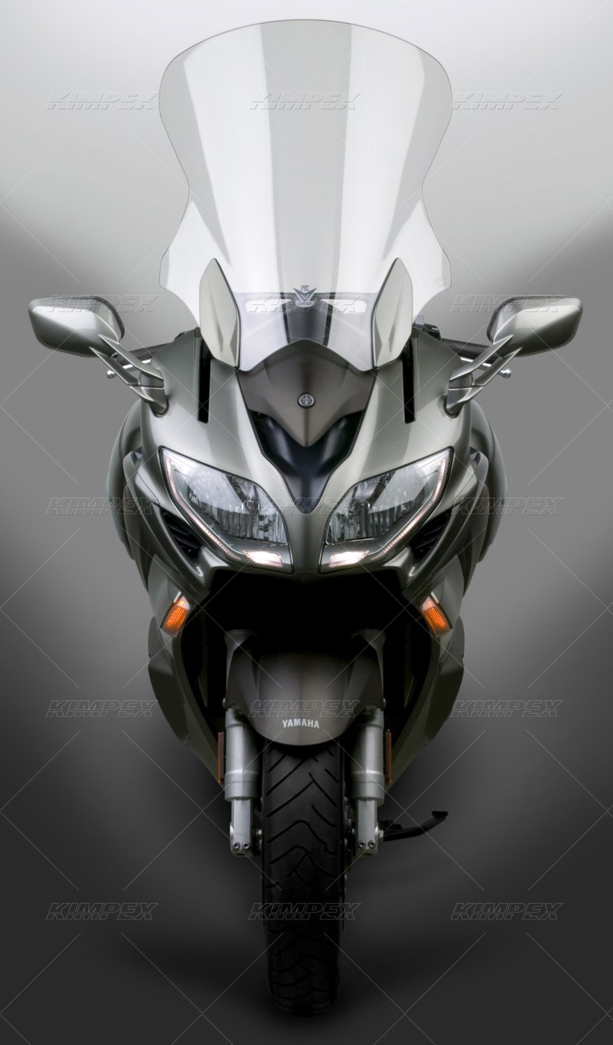 National Cycle VStream Clear Motorcycle Windscreen for 2013-2014 Yamaha FJR1300 - Universal Fit - Enhanced Wind Protection for Long Rides & Highway Cruising