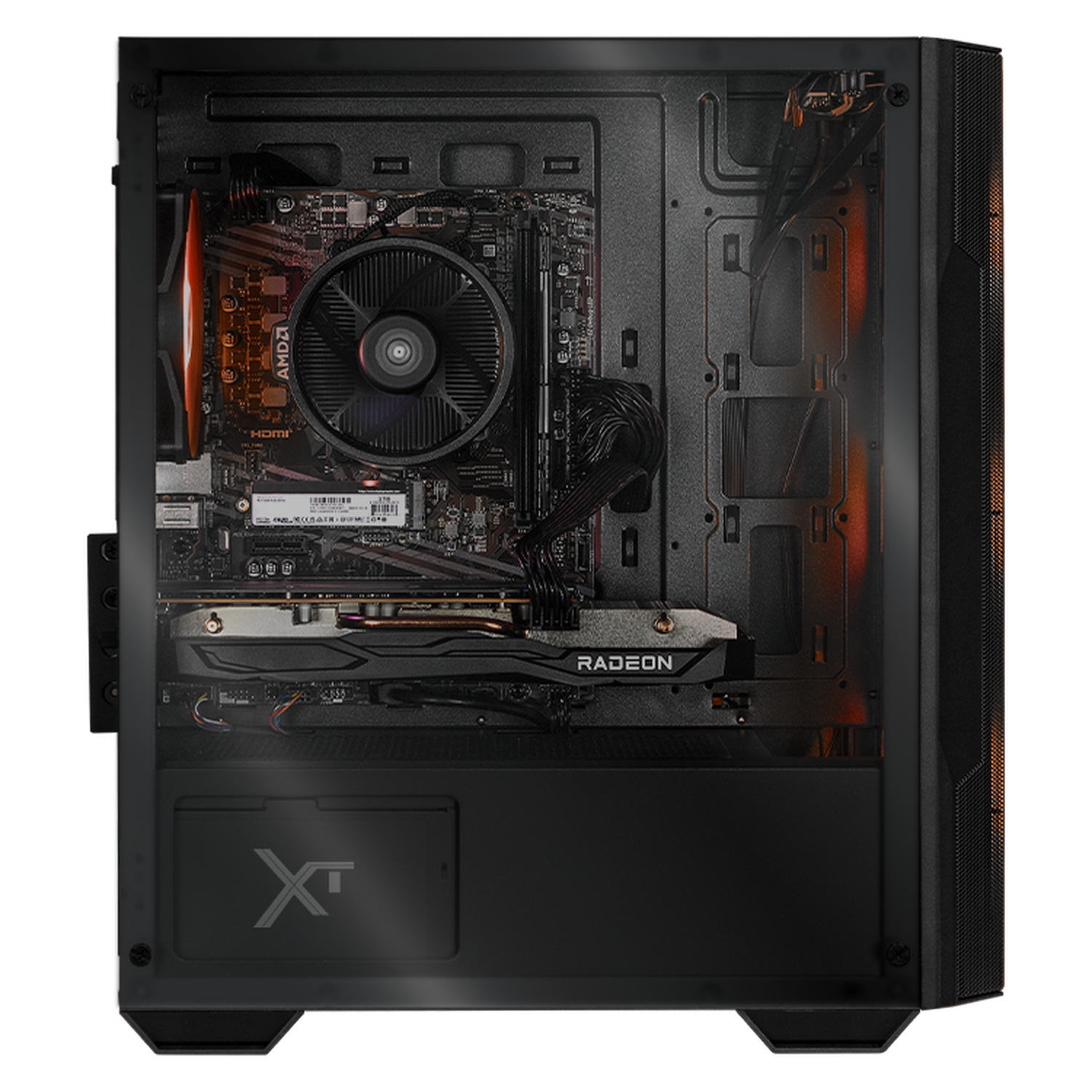 Xtreme PC Gaming Desktop - MSI AMD Radeon RX 7600, Ryzen 7 5700, 32GB RAM, 1TB SSD, WiFi - High Performance Gaming PC for Esports & 4K Gaming