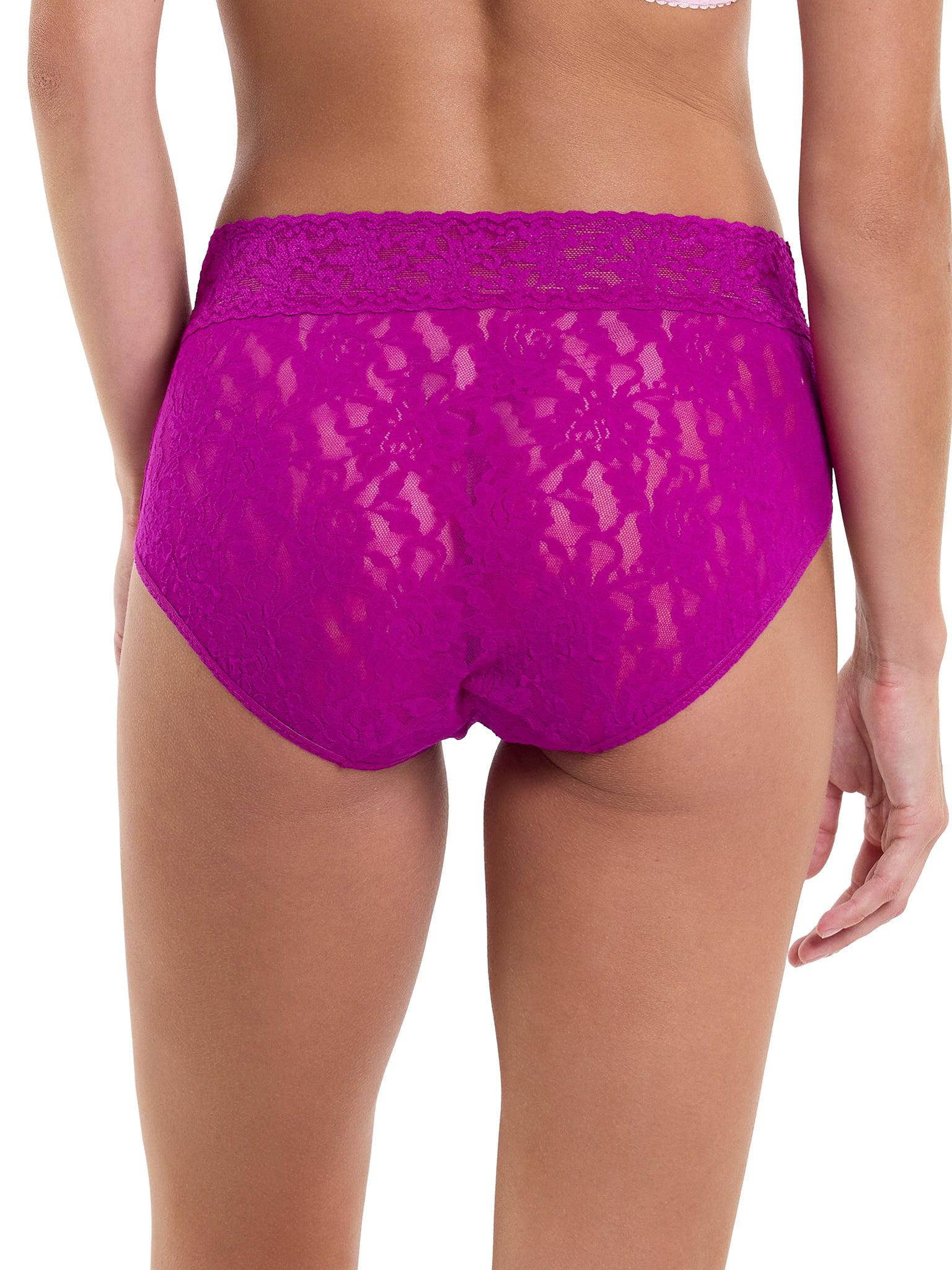Signature Lace French Brief - Elegant Women's Underwear for Comfort & Style | Perfect for Daily Wear, Special Occasions & Bridal Lingerie