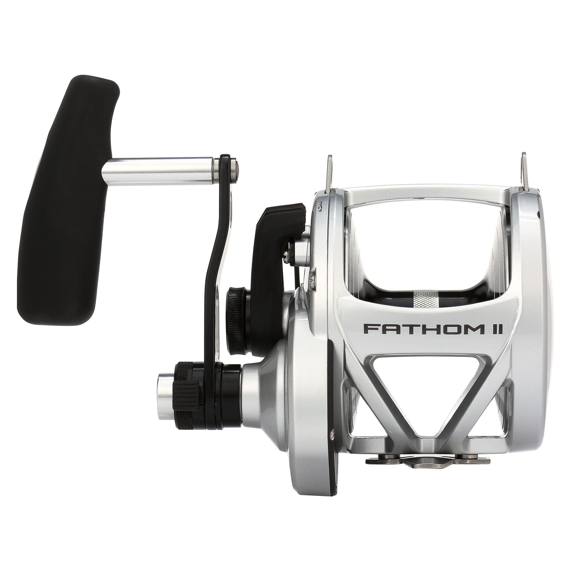 PENN Fathom™ II Lever Drag 2-Speed Conventional Fishing Reel - Saltwater & Offshore Angling, Big Game Fishing Gear for Tuna, Marlin, and Deep Sea Fishing