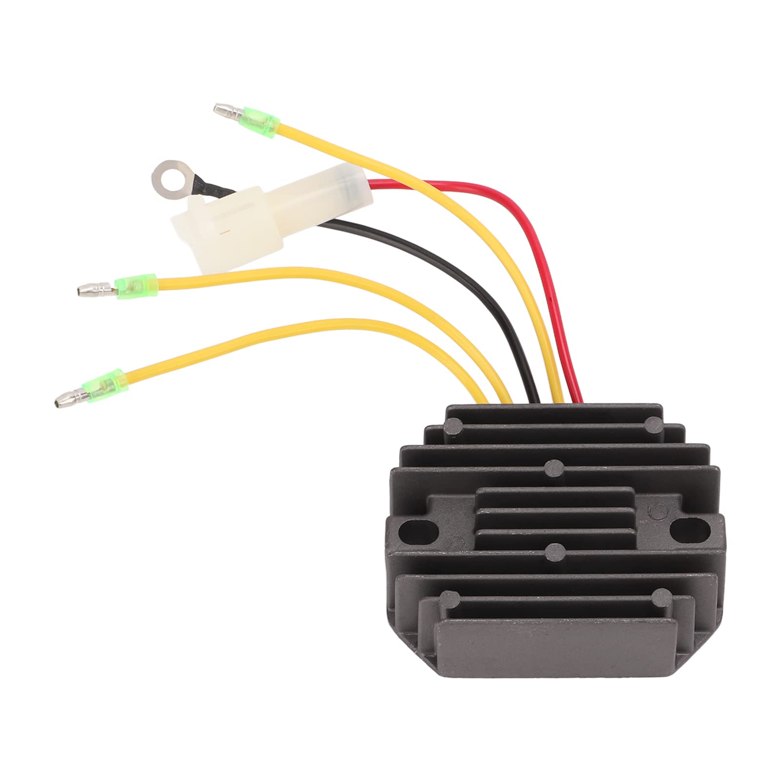 12V Waterproof Voltage Regulator Rectifier - Energy Efficient Aluminum Alloy Stabilizer for Outboard Motors | Marine Engine Power Protection for Boats, Yachts & Watercraft