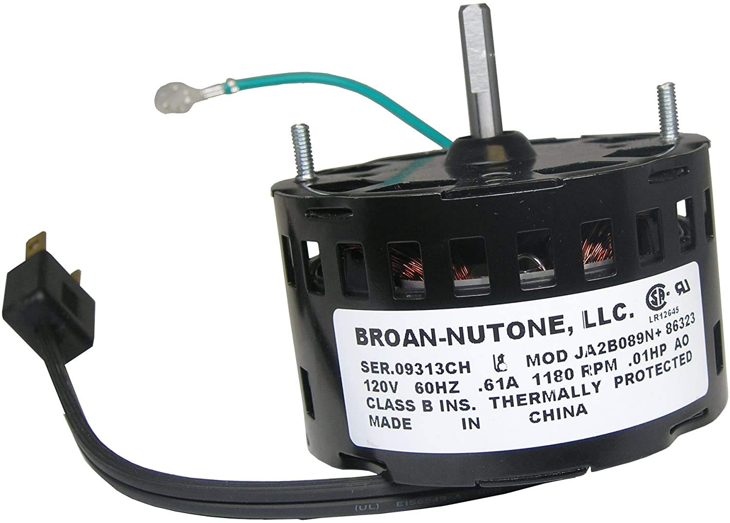 NuTone 1180 RPM 120V Replacement Fan Motor for Bathroom Exhaust Fans - Quiet & Durable Ventilation Solution for Home, Kitchen, and Commercial Use
