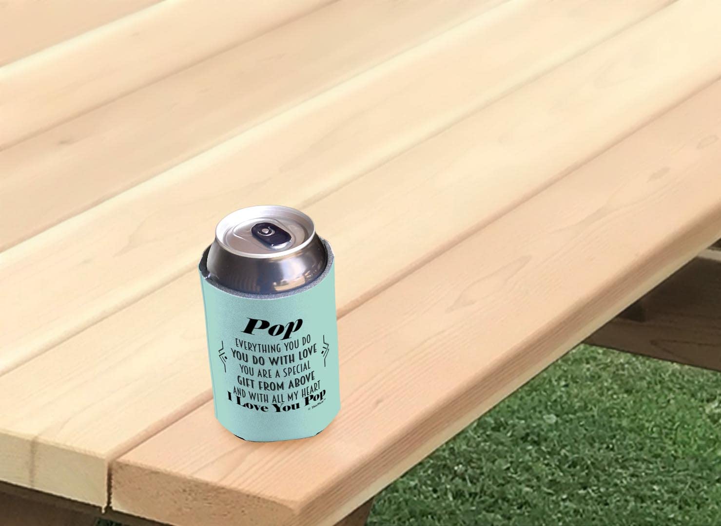 6-Pack Can Drink Coolies Pop - Gift For Dad You Are A Gift From Above Poem - Perfect for Father's Day, Birthday & Special Occasions