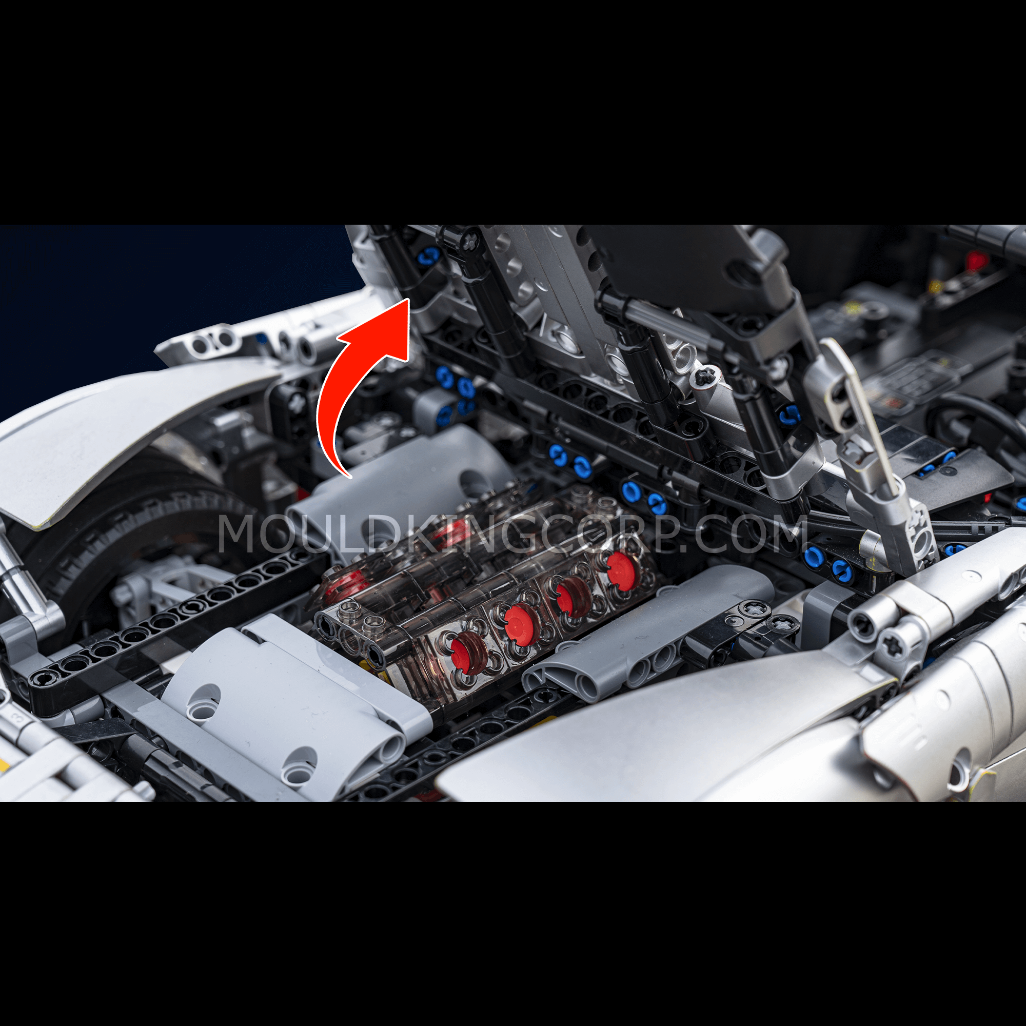 Mould King 13126 AMG GT Remote Control Sports Car Building Kit | 2,872 PCS STEM Toy for Adults & Kids | Perfect for Collectors, Birthday Gifts & Racing Enthusiasts