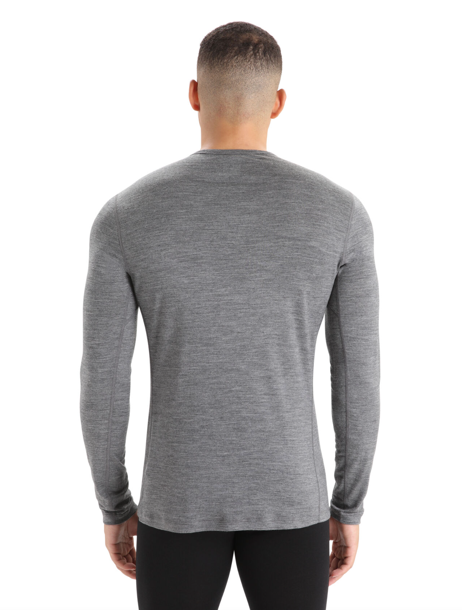 Men's Merino Wool 200g Oasis Thermal Crew Neck Base Layer - Warm & Breathable for Hiking, Skiing & Winter Outdoor Activities