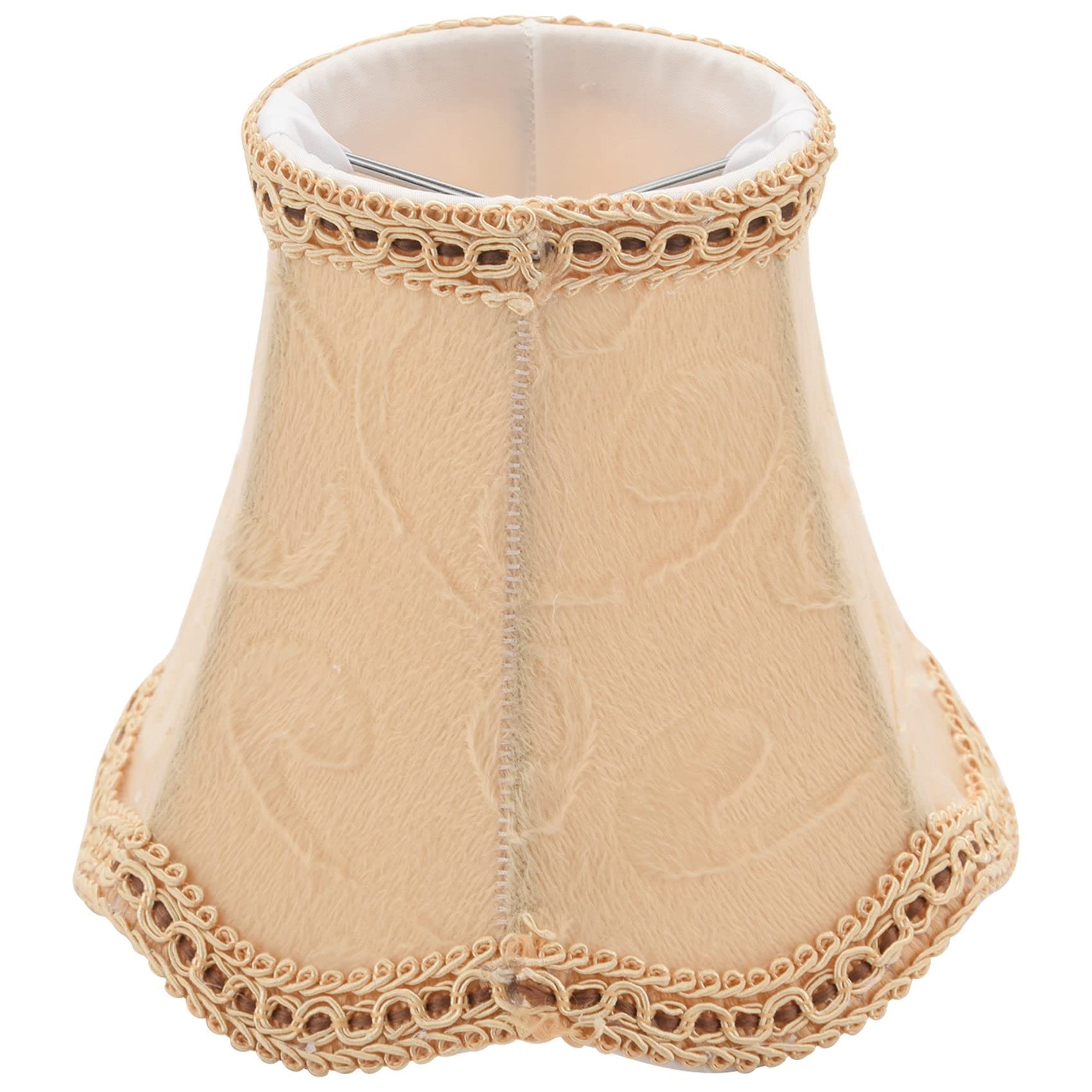 Ruelen Fabric Drum Lamp Shade - Soft White Cloth Light Cover for Floor & Table Lamps - Perfect for Living Room, Bedroom & Office Lighting Decor