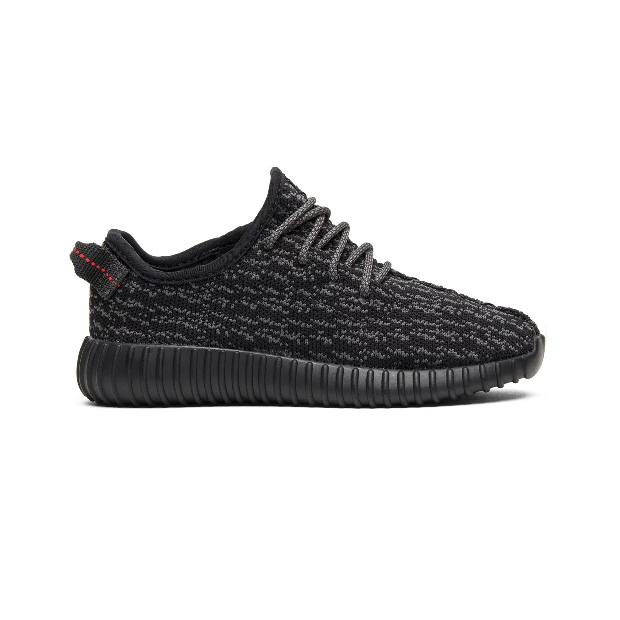 Adidas Yeezy Boost 350 'Pirate Black' Infant Shoes (2016) - Comfortable Sneakers for Baby Boys & Girls - Perfect for Daily Wear, Playtime & Special Occasions
