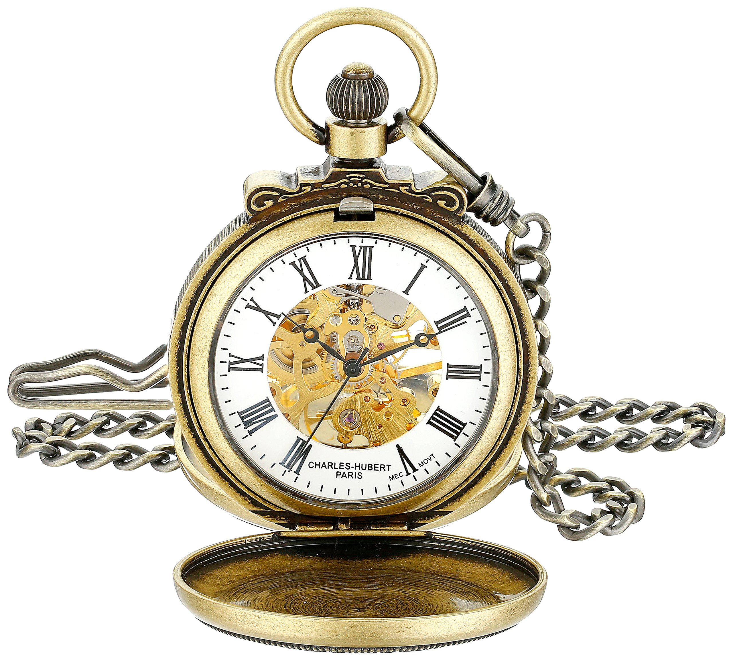 Vintage Gold-Plated Mechanical Pocket Watch - Classic Antique Finish for Men & Women | Perfect for Weddings, Formal Events, and Collectors | 3866-G Model
