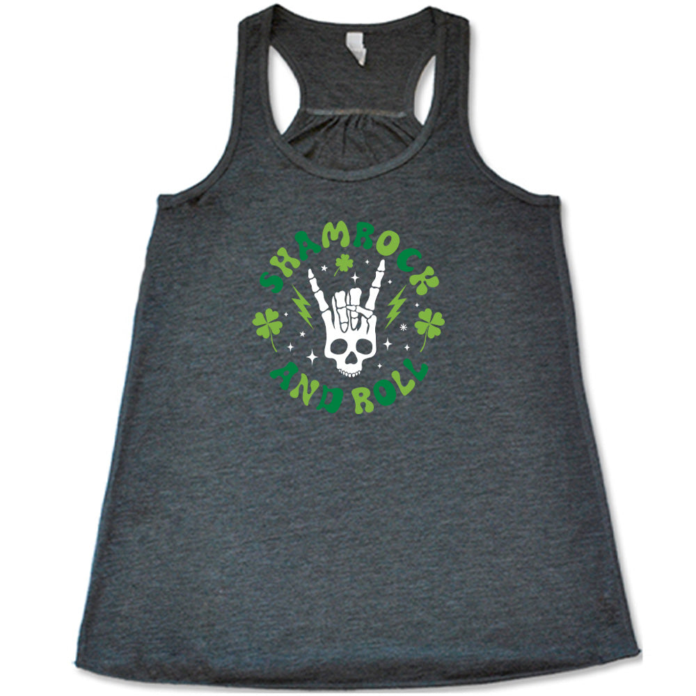 Shamrock and Roll Shirt - Stylish St. Patrick's Day T-Shirt for Men & Women | Perfect for Irish Themed Parties, Festivals & Casual Wear