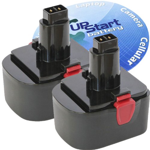 2-Pack Replacement Battery Compatible with Lincoln Lubrication 1401 - 14.4V 2100mAh NiCd Battery for Lincoln Grease Guns - Perfect for Automotive, Industrial & Construction Equipment Maintenance