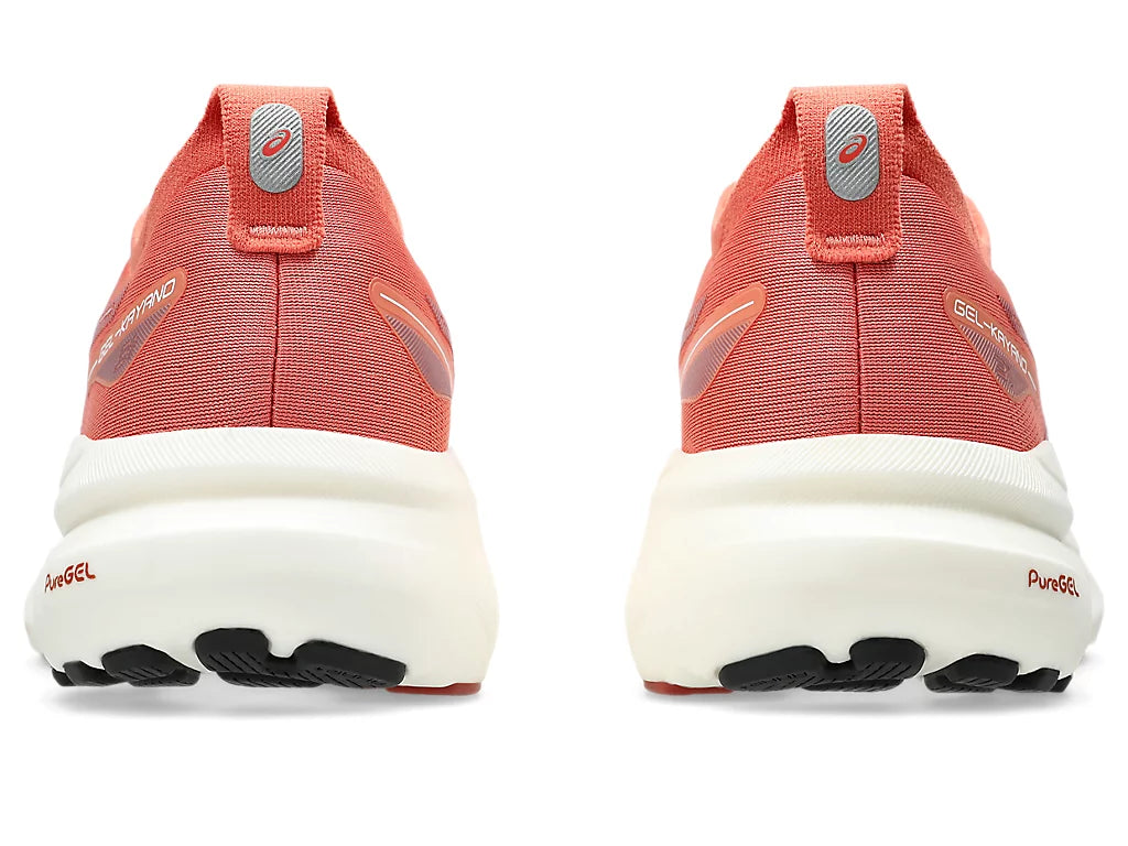 ASICS Women's GEL-KAYANO 31 Running Shoes - Desert Red/White - Stability & Cushion for Road Running, Jogging, Gym Workouts