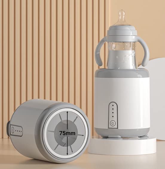 Electric Baby Bottle Shaker - USB Rechargeable Automatic Infant Formula Mixer for Milk & Formula, Anti-Colic Bottle Shaker for Newborns - Perfect for Travel, Home & Outdoor Use (Green)