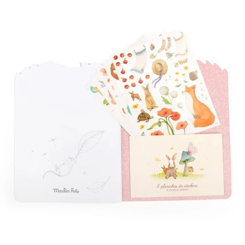 Les Rosalies Coloring Book for Adults - 230 Stickers Included | Stress Relief & Creativity | Perfect for Relaxation, Art Therapy & Gift Giving
