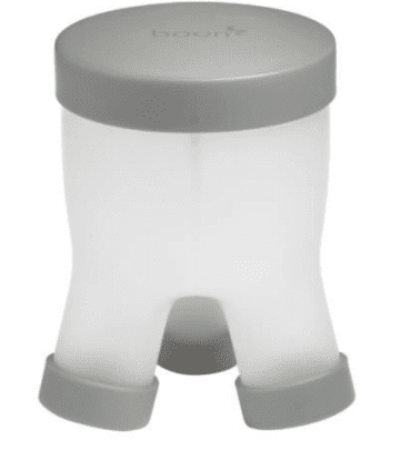 Boon Tripod Formula Dispenser Grey - Perfect for Baby Bottle Feeding, Travel & On-the-Go Use