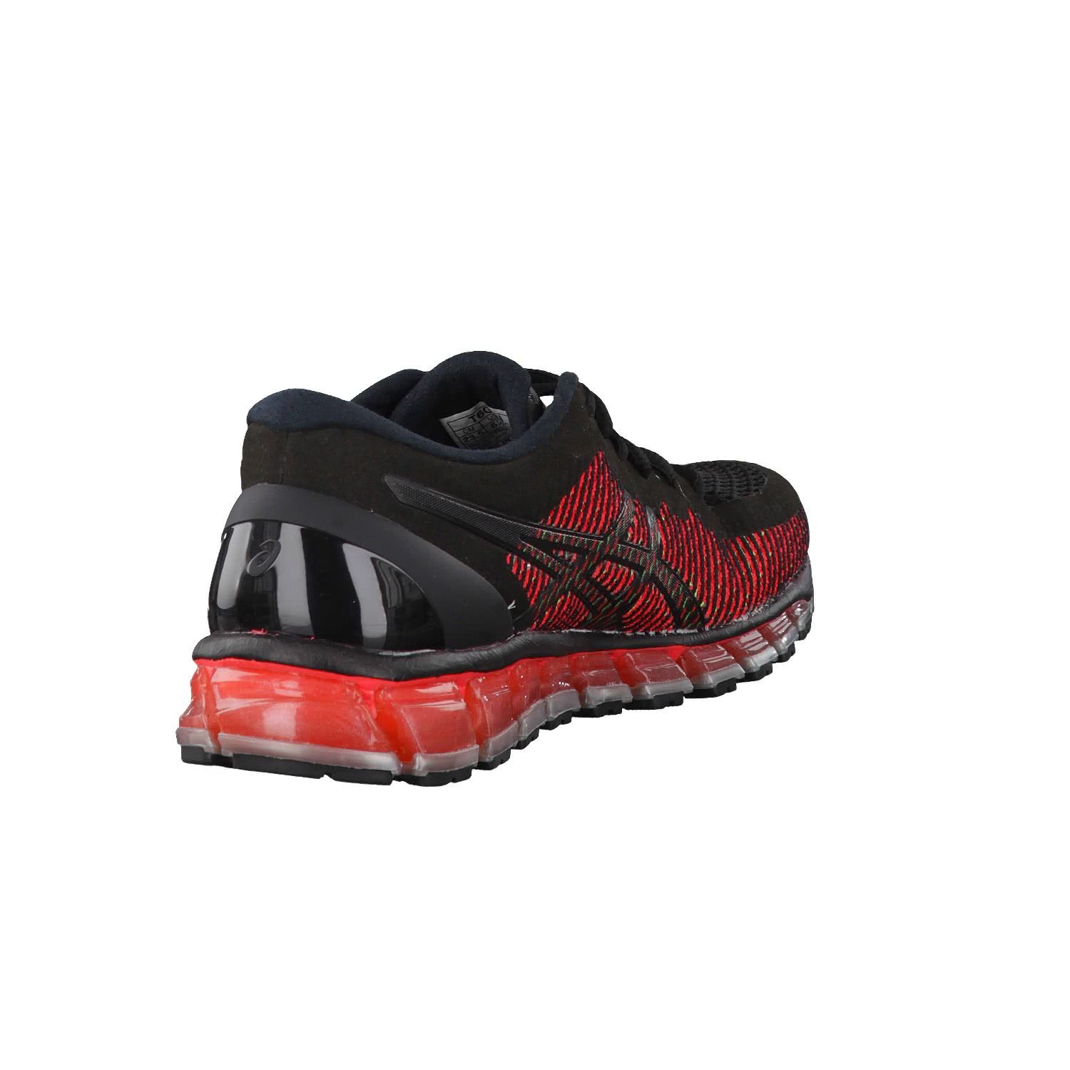 ASICS Women's Gel Quantum 360 2 Running Shoes - Black/Green Gecko 9001 - Size 6.5 - Lightweight Cushioned Sneakers for Jogging, Gym Workouts & Daily Walking