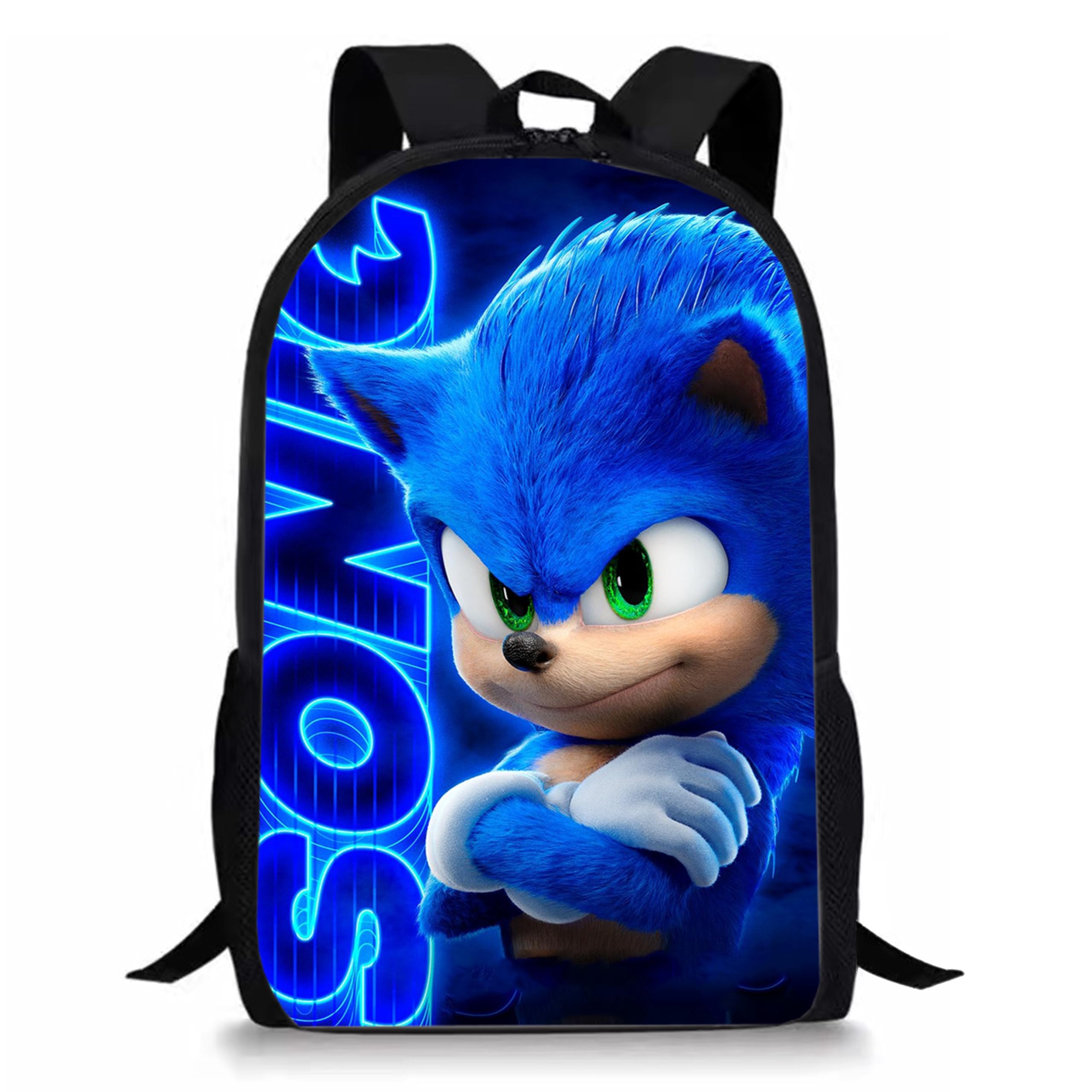 GUOKMN 3D Print Cartoon Anime Backpack for Teens - Lightweight School Backpack for Boys & Girls - Waterproof Laptop Backpack for College, Travel & Daily Use (One Size)