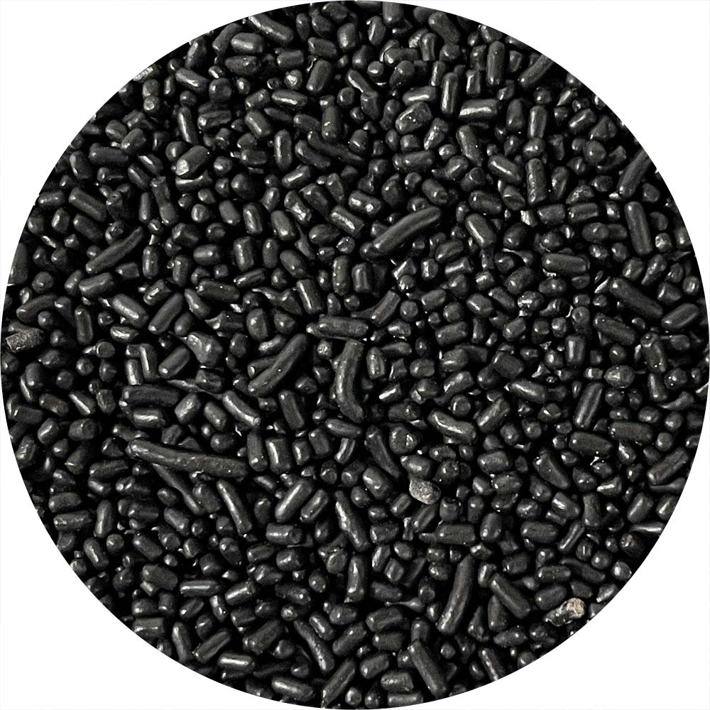 DecoPac Black Sprinkles - 26oz Tub | Premium Cake Decorating Supplies for Birthday, Wedding & Holiday Baking