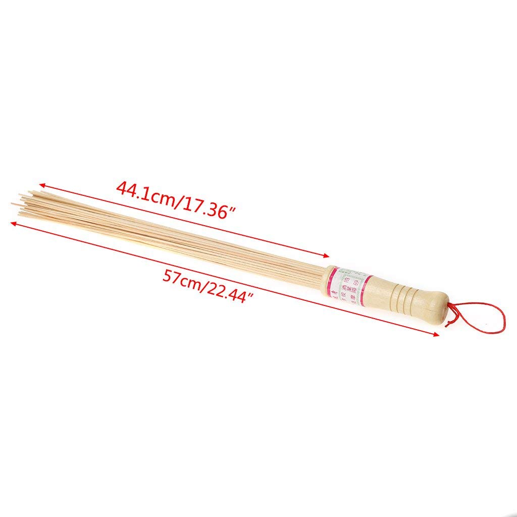 EPRHY Natural Wooden Massage Hammer Stick - Relaxation & Muscle Relief Tool for Back, Neck, Shoulder Pain - Perfect for Home, Office, Gym & Spa Use