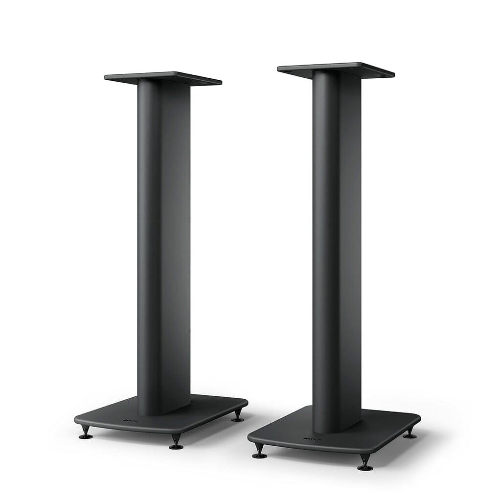 KEF S2 Floor Stand Speaker Stands - Premium Adjustable Height for Bookshelf Speakers - Perfect for Home Theater & Music Listening Setup