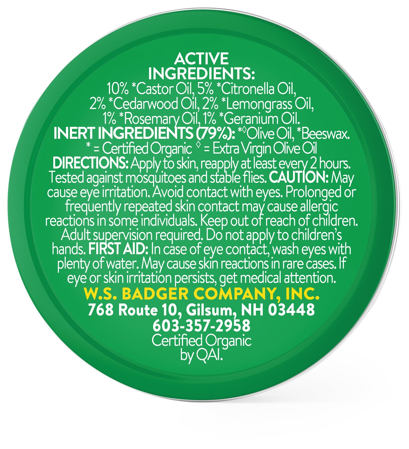 Badger Anti Bug Balm - Natural Insect Repellent for Outdoor Activities, Hiking & Camping | DEET-Free Mosquito & Bug Repellent | .75oz Tin for Travel & Backpacking