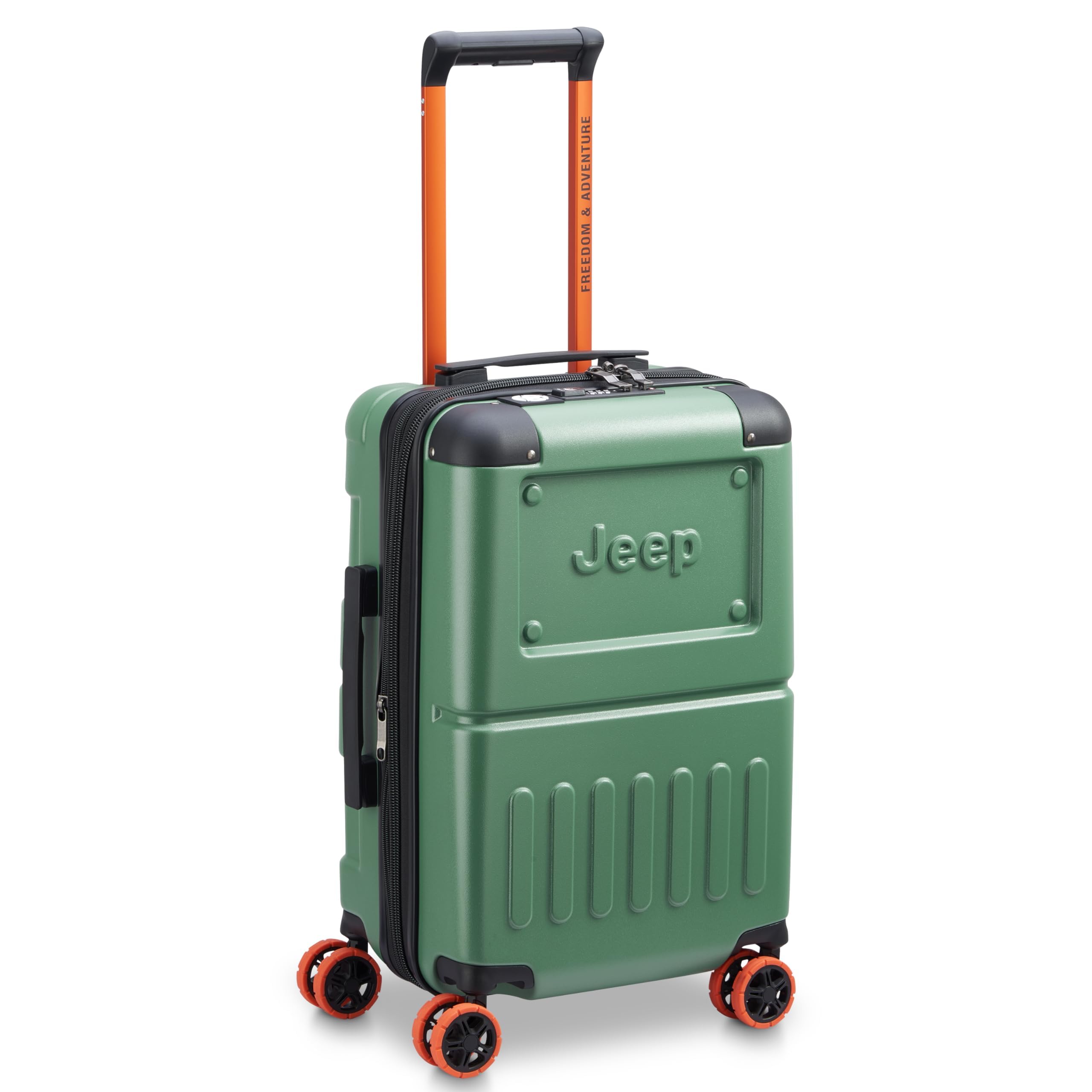 Jeep JH002B Expandable Hardside Spinner Wheel Luggage Suitcase - Perfect for Air Travel, Business Trips & Family Vacations