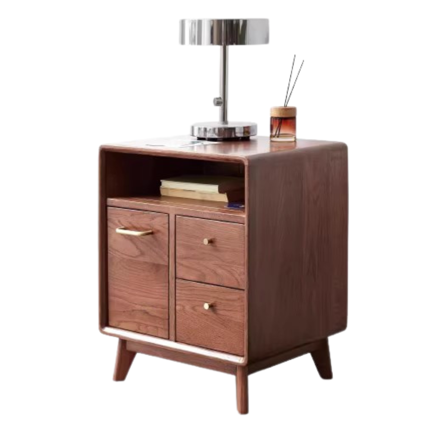 19.7x15.8x24inch/ 50x40x61сm/ Walnut color/ chest of drawers