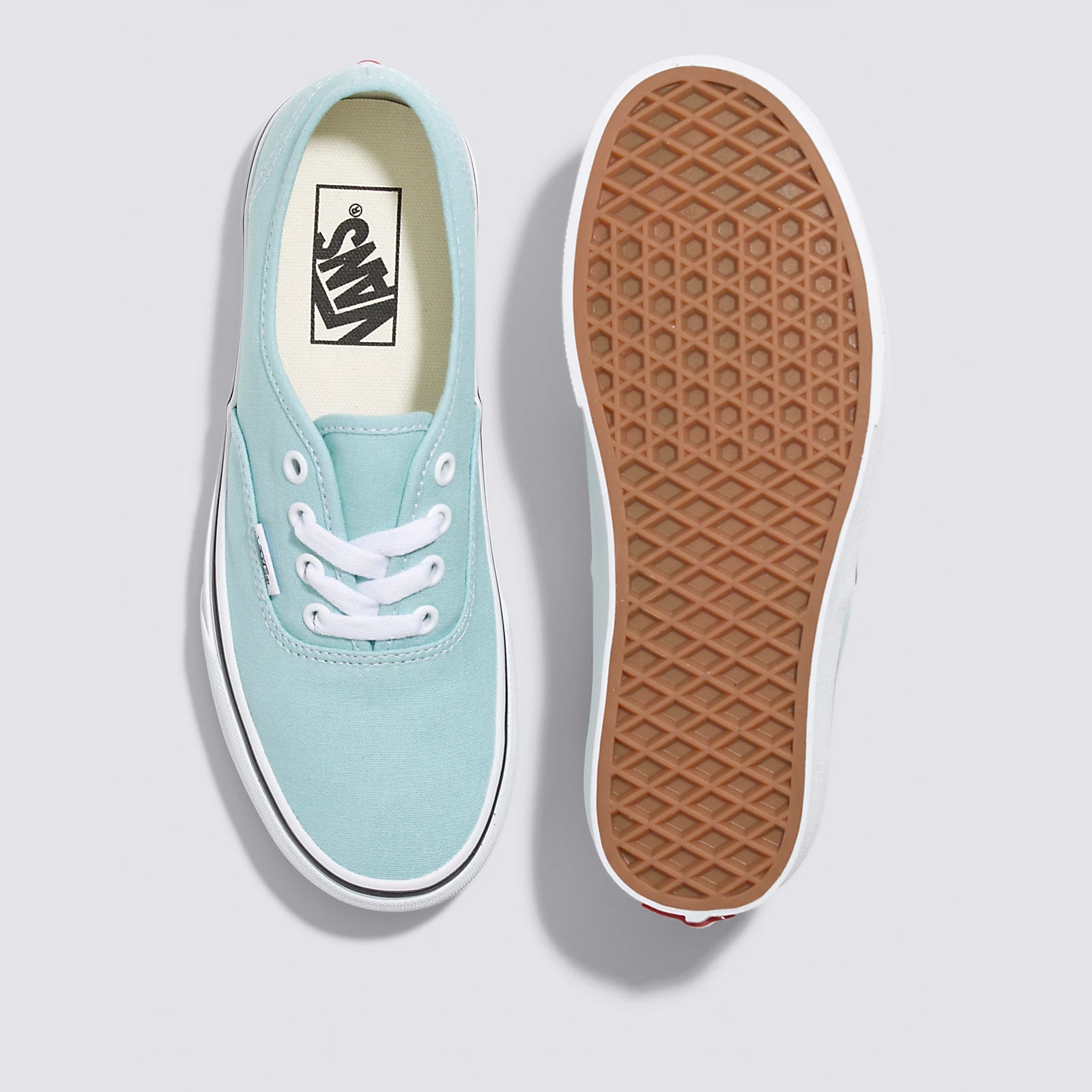 VANS Women's Authentic Skate Shoes - Classic Low-Top Sneakers in Canal Blue | Comfortable & Durable for Casual Wear, Street Style & Everyday Fashion