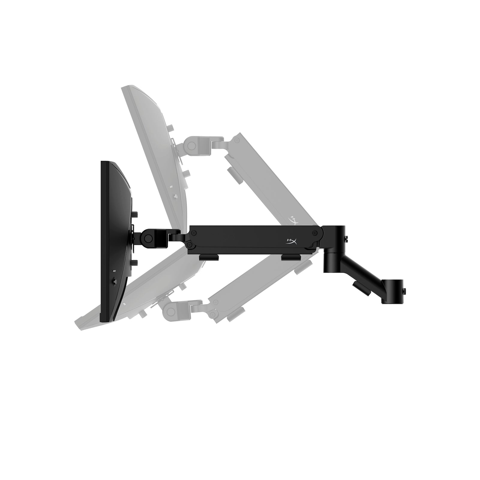 HyperX Armada Addon Gaming Monitor Mount - Adjustable VESA Bracket for PC & Console Gaming Setup - Perfect for Esports, Streaming & Home Office