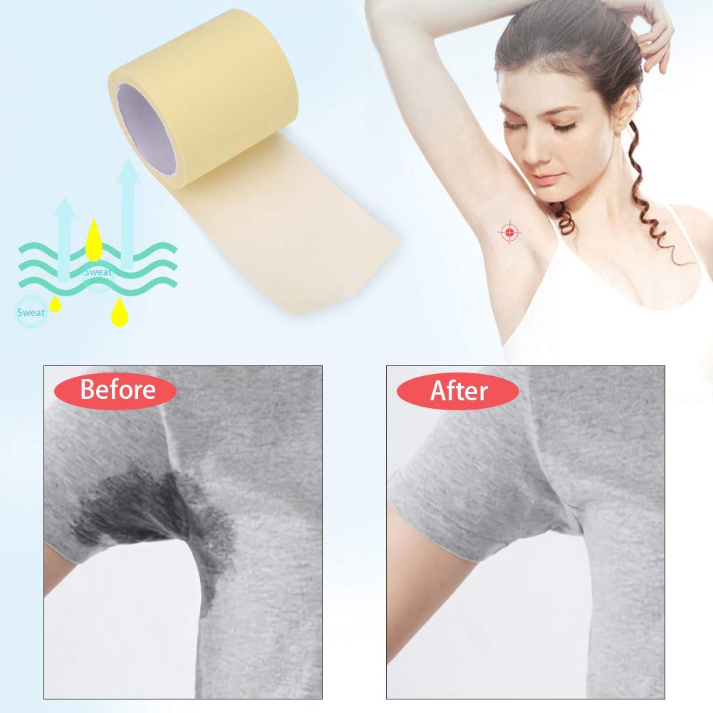 Disposable Underarm Sweat Pads for Women & Men - Anti-Sweat & Odor Control Underarm Shields - Breathable & Comfortable for Workouts, Office & Daily Wear