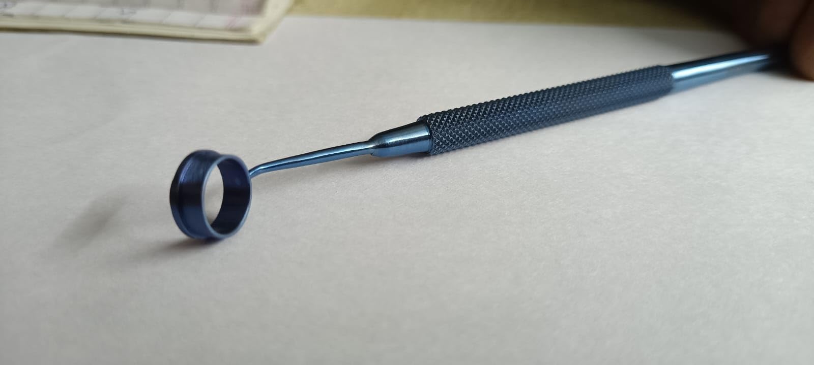 8.00mm LASIK Trephine - One-Piece Titanium Corneal Transplant Instrument for Precise Eye Surgery | Ideal for Ophthalmologists & Refractive Surgeons
