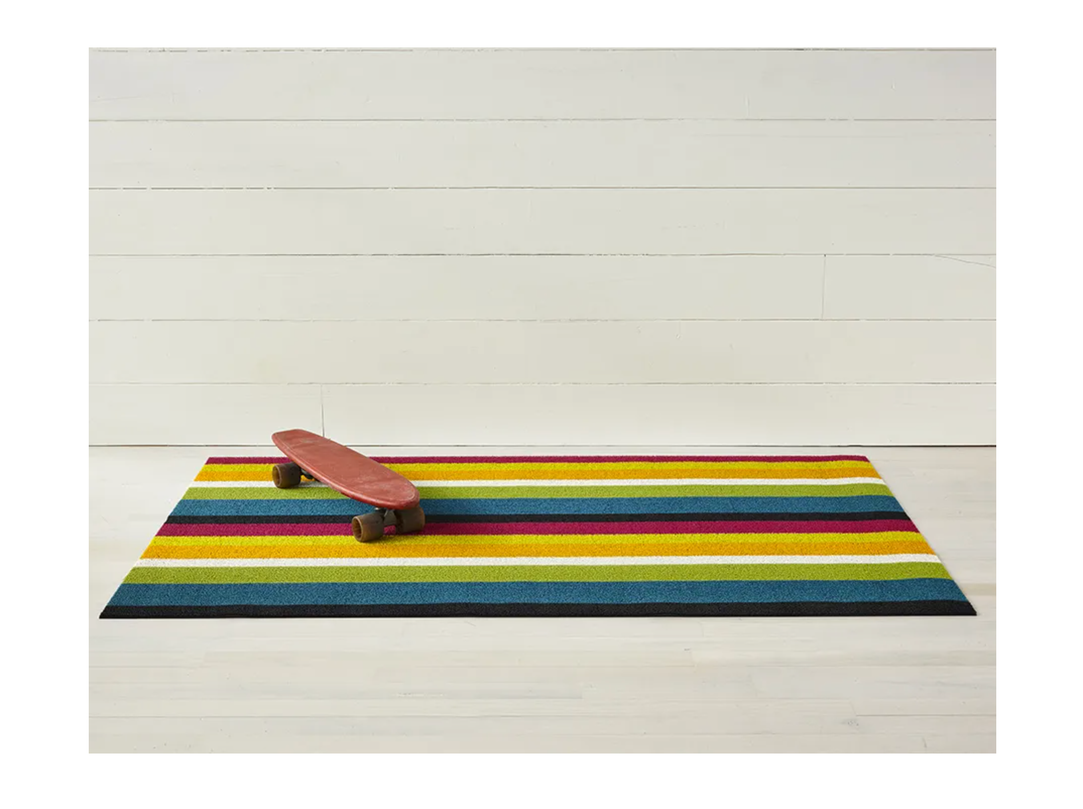 Chilewich Indoor/Outdoor Shag Doormat - Bold Stripe Multicolor 24