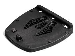 SW-Motech Aluminum Rack Adapter Plate Quick Lock for T-Ray Top Case Models - Motorcycle Luggage System for Adventure Touring & Commuting