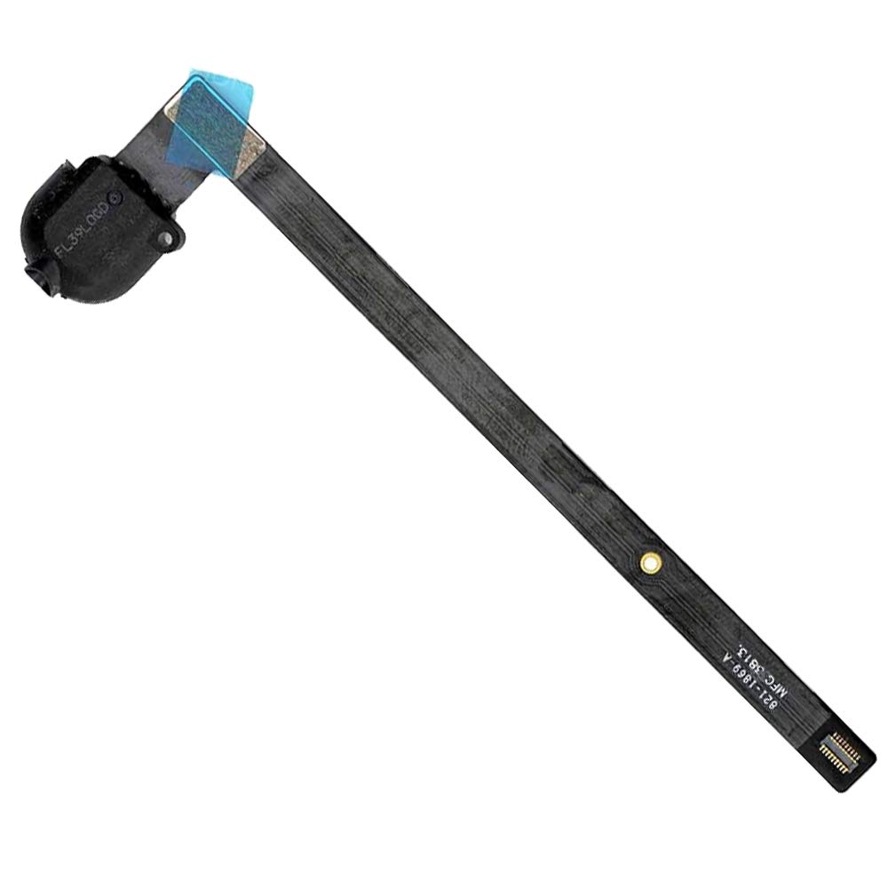 MMOBIEL 3.5mm Headphone Jack Flex Cable Replacement for iPad Air 6th/5th Gen 9.7 Inch - Repair Kit with Tools (Black) | Fix Broken Audio Port for Music, Gaming & Video Calls