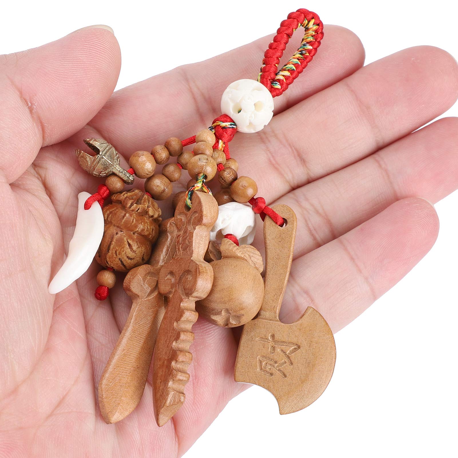 Wooden Key Chain - Personalized Engraved Keychain for Women Men, Elegant Handmade Pendant Brooch, Unique Baby Gift, Wedding Party Favor, Travel Bag Decoration