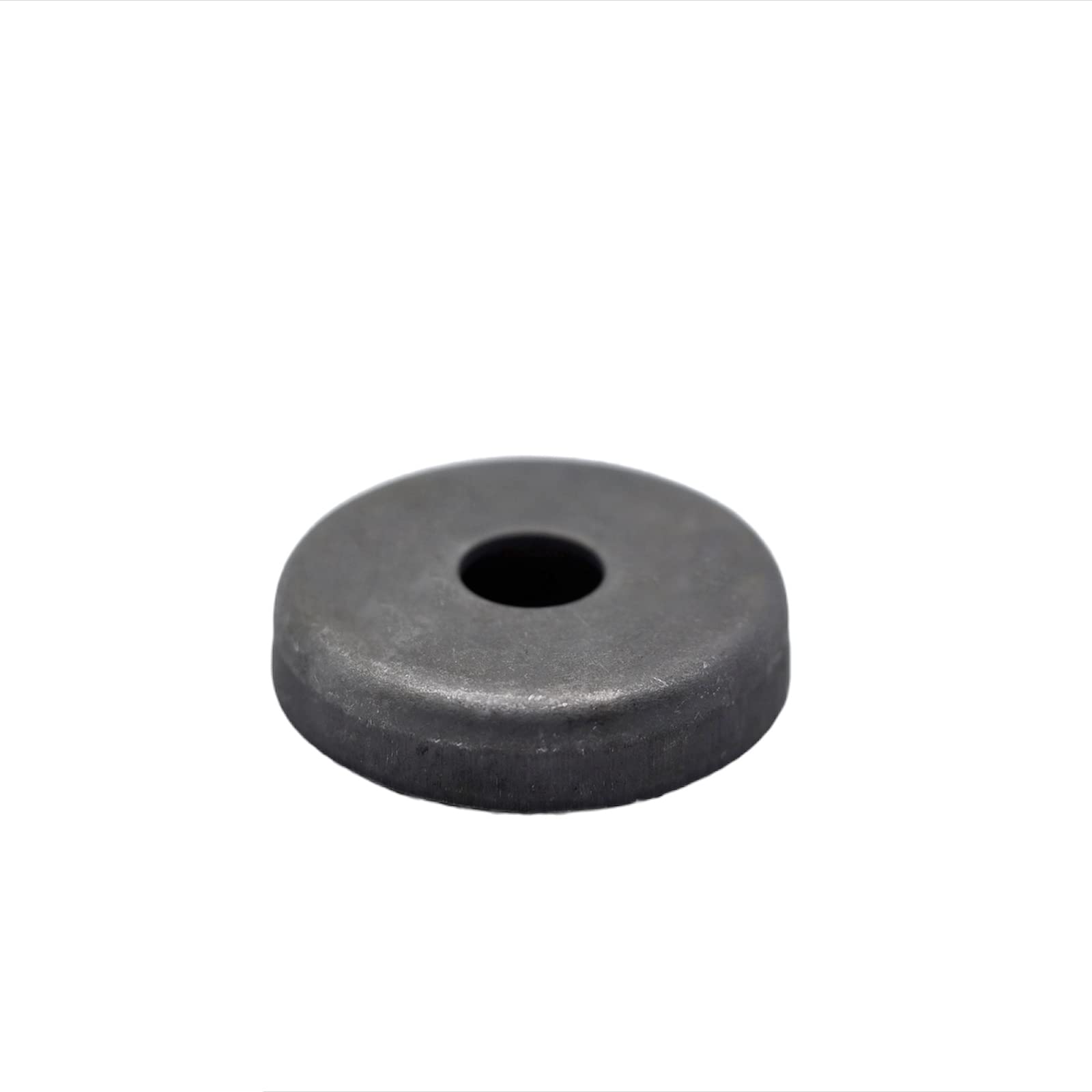 4 Pack 1.5 Inch Steel Weld On Chair Feet Caps - Heavy Duty Metal Leg Protectors for Wrought Iron Patio Chairs - Perfect for Outdoor Furniture, Garden Chairs & DIY Projects