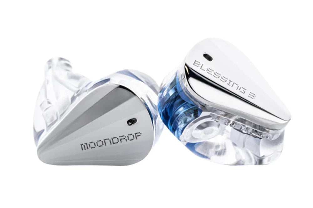 MOONDROP BLESSING 3 Hybrid In-Ear Monitors - 2 Dynamic Drivers + 4 Balanced Armatures for Audiophile Sound | Perfect for Studio Recording, Gaming & Music Listening