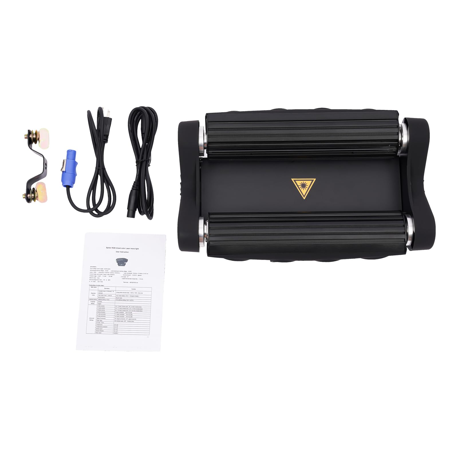 RGB DMX Moving Head Beam Light - 8 Eye Bar Light for DJ, KTV, Club & Stage - Sound Activated Party Lighting (110V) | Perfect for Weddings, Concerts, Festivals & Nightclub Events