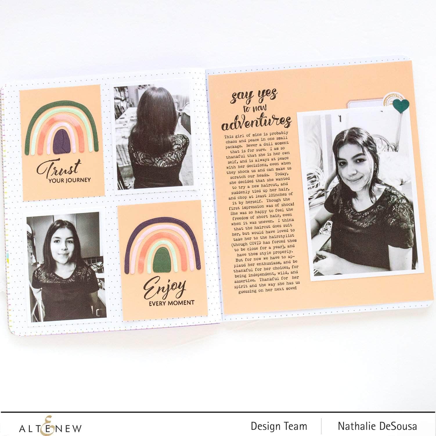 Color Bands Die Set for Scrapbooking, Card Making & DIY Crafts - Perfect for Paper Cutting, Stamping & Craft Projects