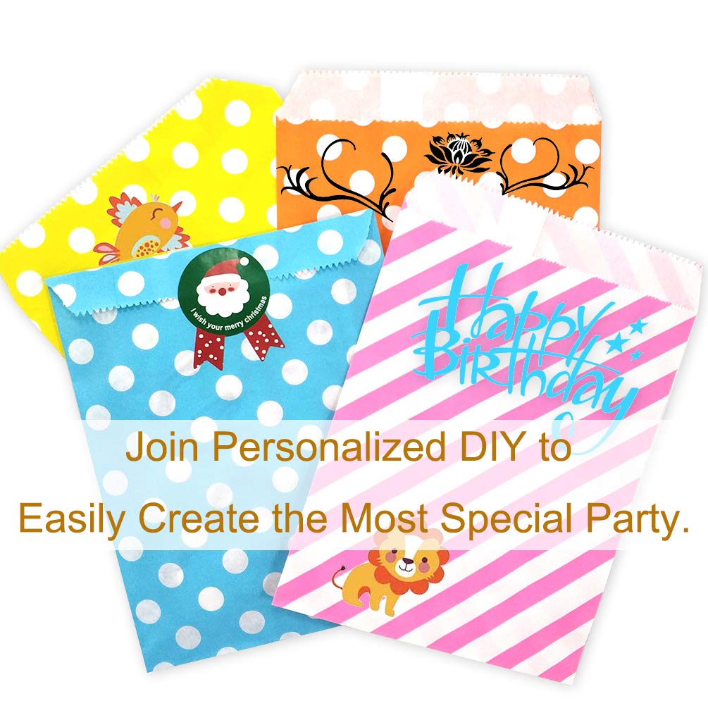 200 Pcs Black Polka Dot Candy Buffet Bags 5x7 inch - Small Cookie & Treat Bags for Wedding, Birthday Party Favors - Perfect for Candy Buffets, Dessert Displays & Party Decorations