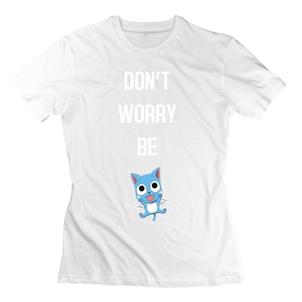 MeiLee Women's Fairy Tail Anime Short Sleeve Graphic T-Shirt | Casual Cosplay & Anime Lover Gift | Perfect for Conventions, Casual Wear & Anime-Themed Parties