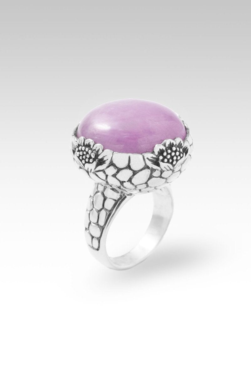 Steadfast Today & Always Ring™ in Kunzite - Elegant Pink Kunzite Jewelry for Women, Dainty Sterling Silver Promise Ring, Perfect for Anniversaries, Engagements & Special Occasions