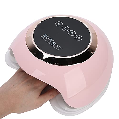 Professional UV LED Nail Dryer Light - High Power 4-Speed Adjustable Gel Polish Curing Lamp for Home & Salon Manicure & Pedicure | Fast Drying, Portable & Safe Nail Art Equipment