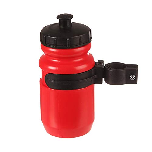 EVO Tieton Youth Water Bottle - 18oz BPA-Free Reusable Sports Bottle for Kids, School, Hiking & Outdoor Activities - Red
