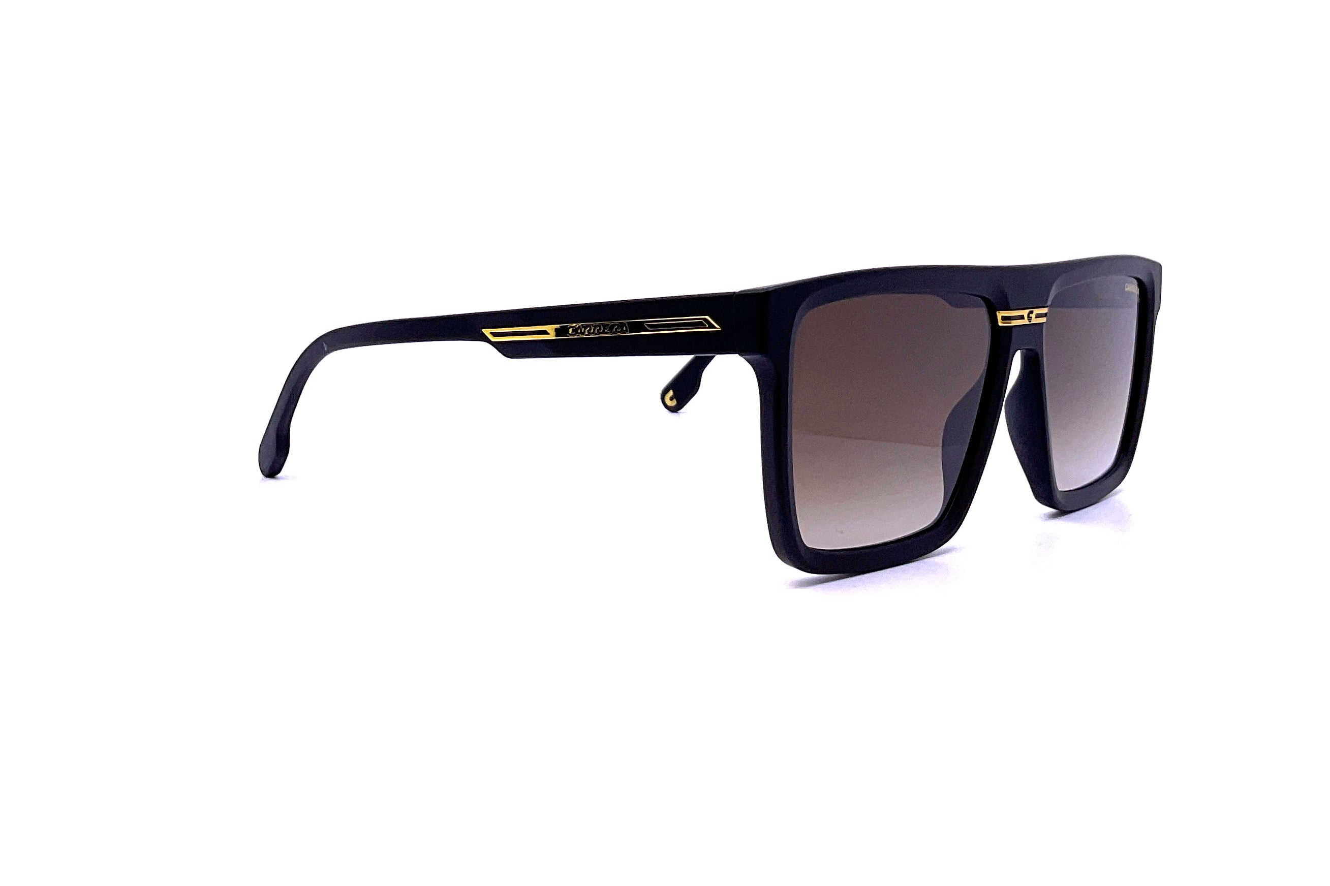 Carrera Victory C 03/S Matte Black Sunglasses - Polarized UV Protection Sports & Driving Shades for Men & Women - Perfect for Outdoor Activities, Running, Cycling, and Travel