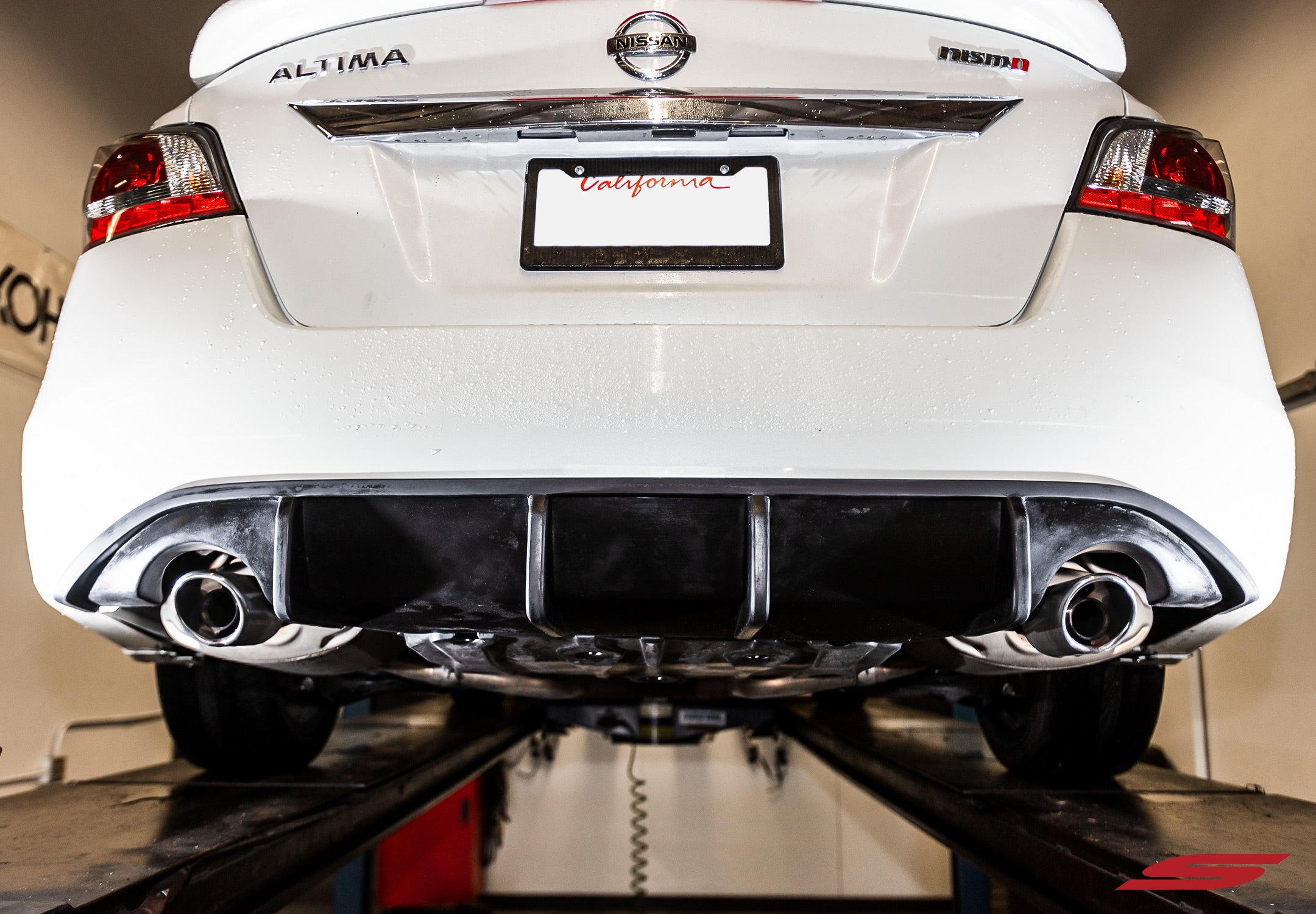 2013-2015 Nissan Altima Rear Diffuser - Unpainted Performance Spoiler (KB13145) - Upgrade Your Car's Aerodynamics for Street Racing & Custom Styling